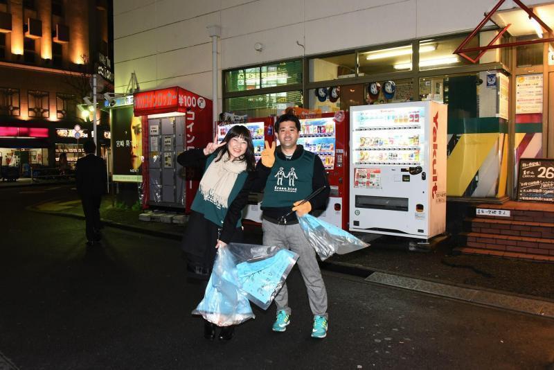 ３月６日歌舞伎町お掃除画像