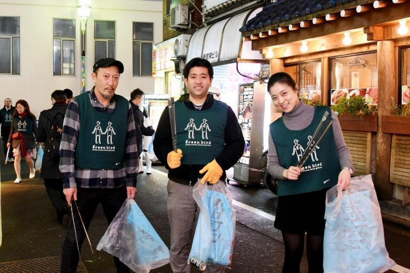 ３月６日歌舞伎町お掃除画像