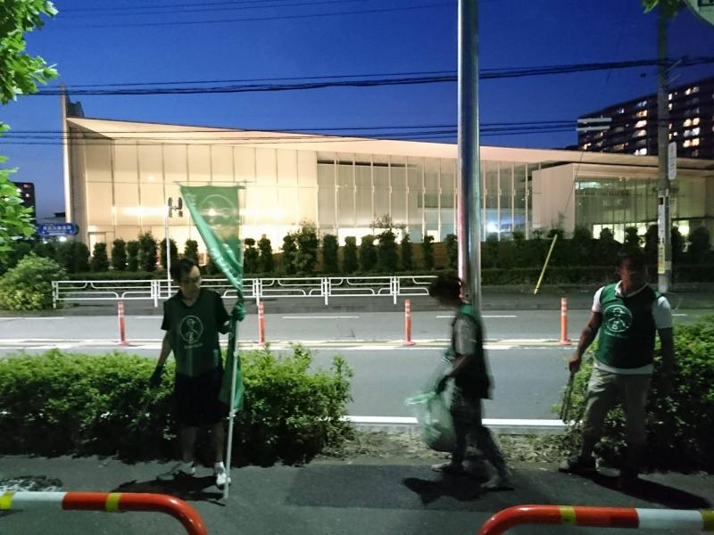 第4回　武蔵中原駅前周辺　定期清掃報告画像
