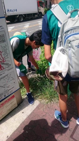 第15回　武蔵新城駅前周辺　定期清掃報告画像