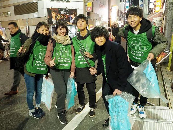 11月20日歌舞伎町お掃除画像