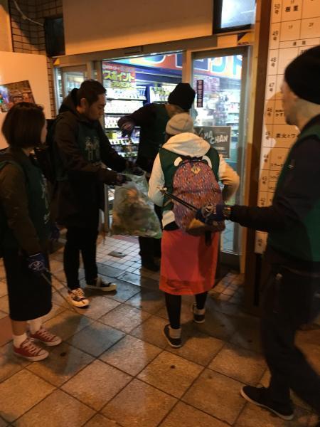 【GAP大阪チーム】福島駅近隣夜おそうじ画像