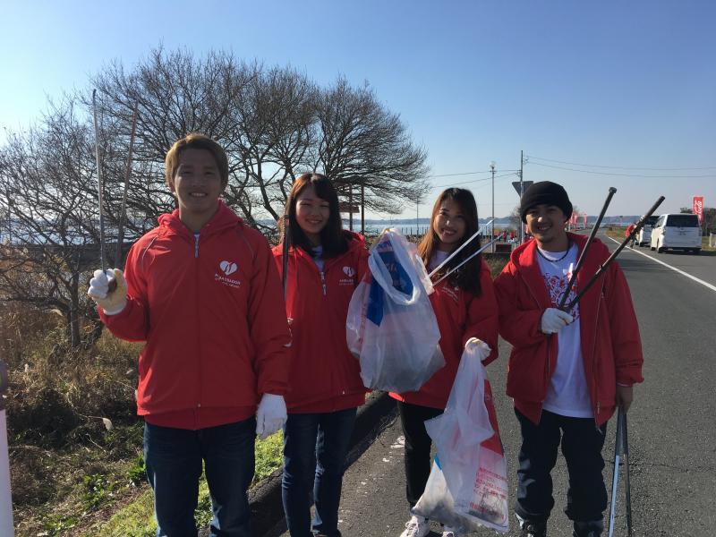 国際海岸清掃ボランティア活動(ICC） 霞ヶ浦湖畔清掃ボランティア画像