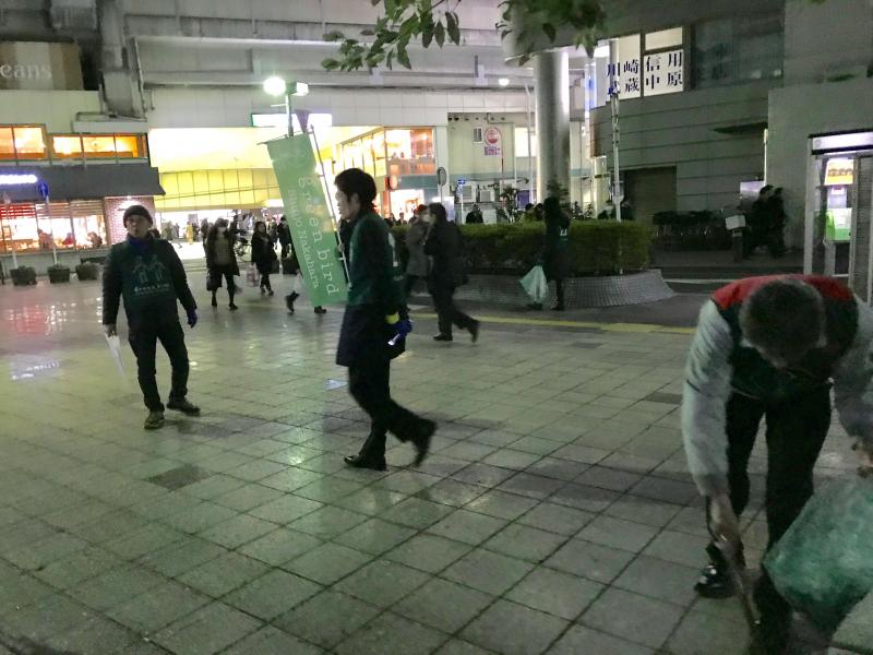 第9回　武蔵中原駅前周辺　定期清掃報告画像