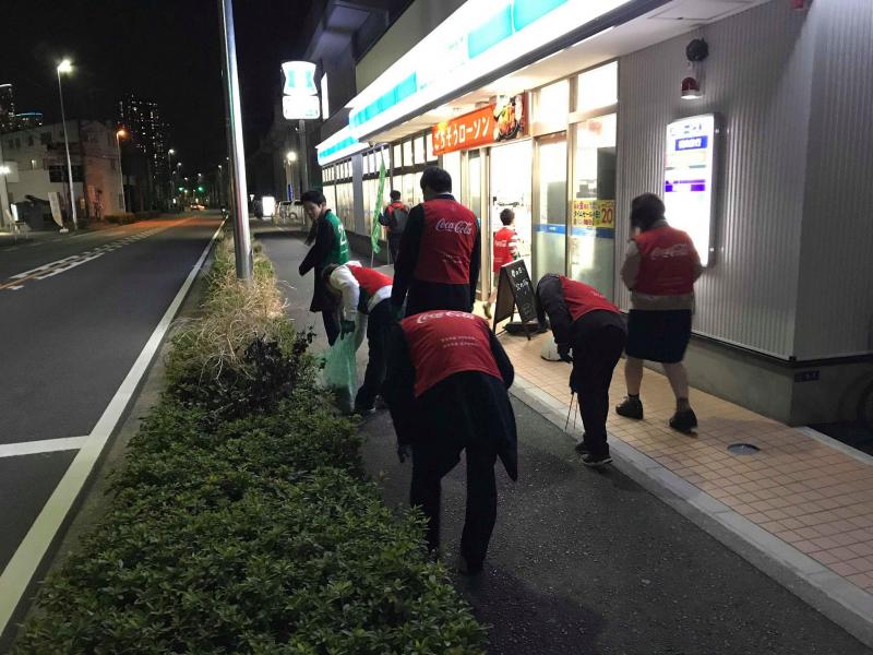 第11回　武蔵中原駅前周辺　定期清掃報告画像