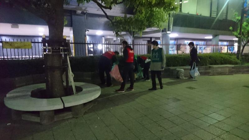 第12回　武蔵中原駅前周辺　定期清掃報告画像