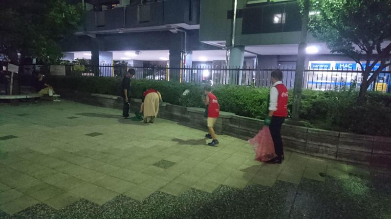 第14回　武蔵中原駅前周辺　定期清掃報告画像