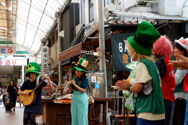 「姫路サウンドトポロジー」アイリッシュパレード画像