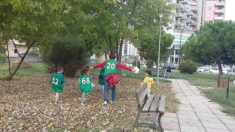 幼稚園の園児たちと！Parco Giovanni Falcone e Paolo Borsellino- ジョバンニ ファルコーネ•パオロ ボルセッリーノ公園画像