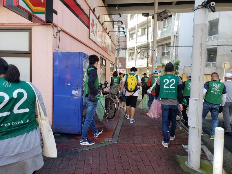 第29回　武蔵新城駅前周辺　定期清掃報告画像