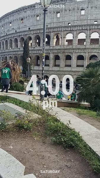 green bird a Roma!ローマでお掃除！！画像