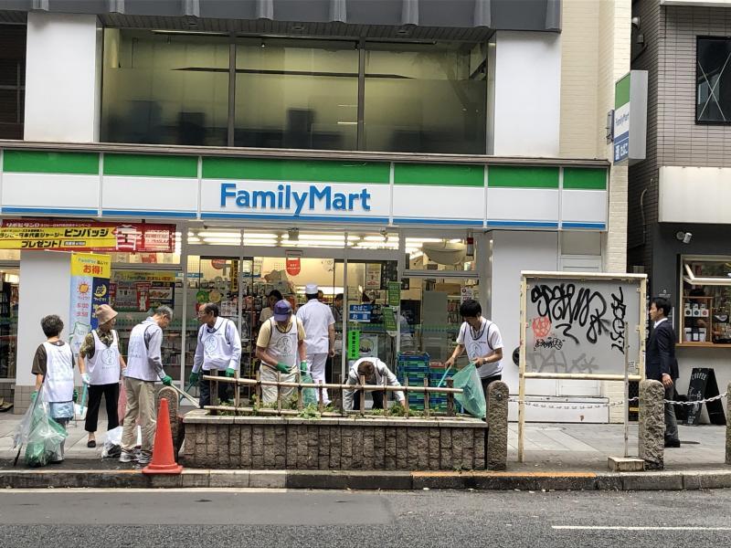 第10回渋谷道玄坂チーム地域清掃画像