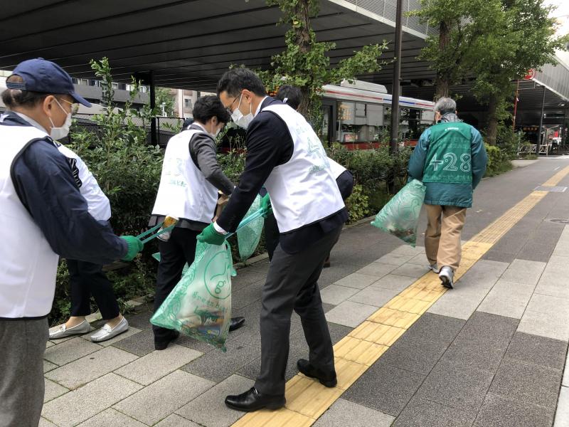 【活動再開しました！】　第22回　渋谷道玄坂チーム地域清掃画像