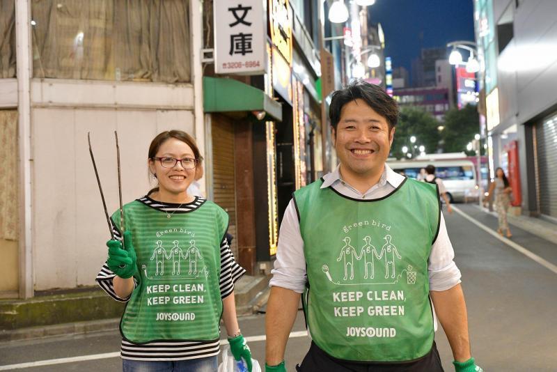 7月2日歌舞伎町お掃除画像