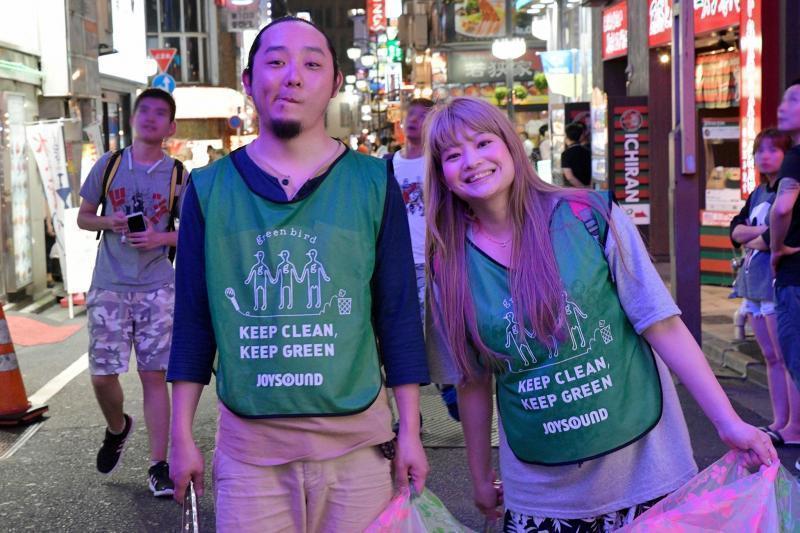 8月6日歌舞伎町お掃除画像