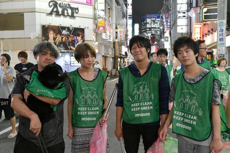 ８月20日歌舞伎町お掃除画像