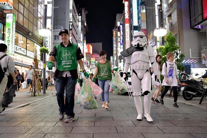 9月3日歌舞伎町お掃除画像