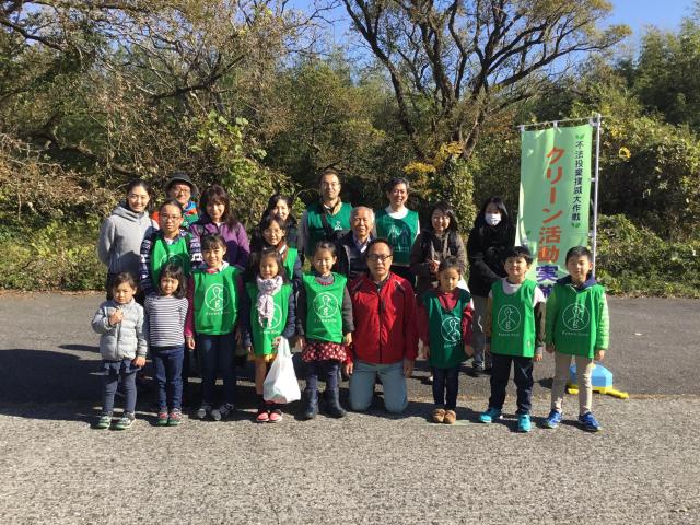 【開智小学校チーム】岩槻区不法投棄防止対策協議会クリーン活動に参加しました。