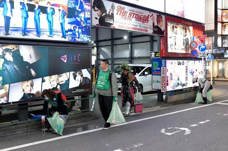 3月18日歌舞伎町お掃除画像