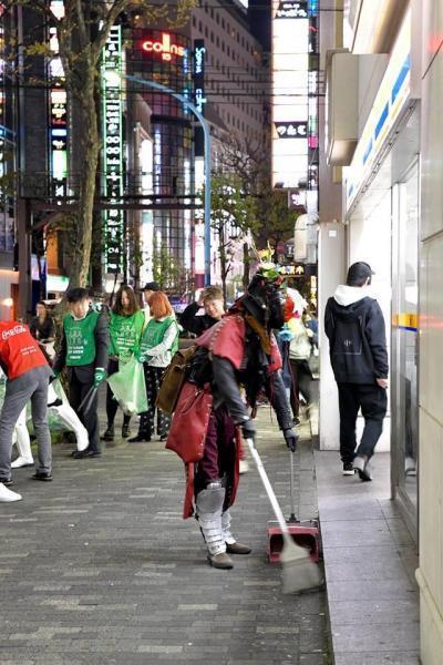 4月15日歌舞伎町お掃除画像