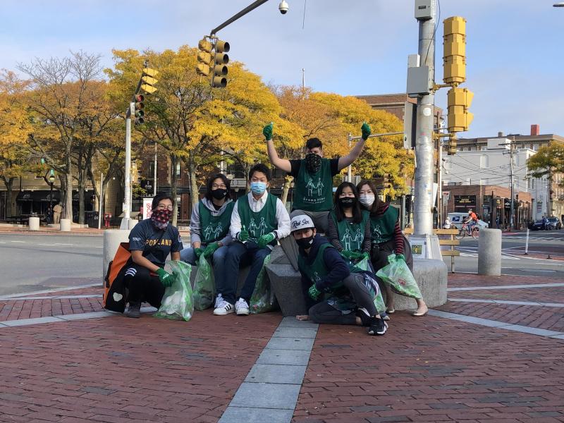 ボストンチーム10月度定期清掃画像