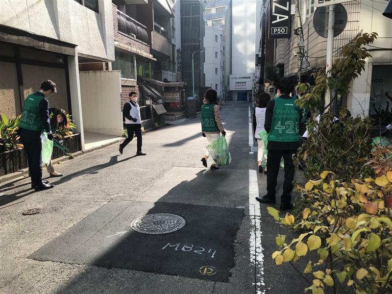 第23回　渋谷道玄坂チーム地域清掃画像