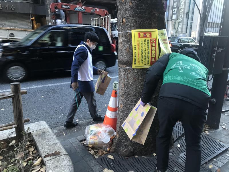 第24回　渋谷道玄坂チーム地域清掃画像