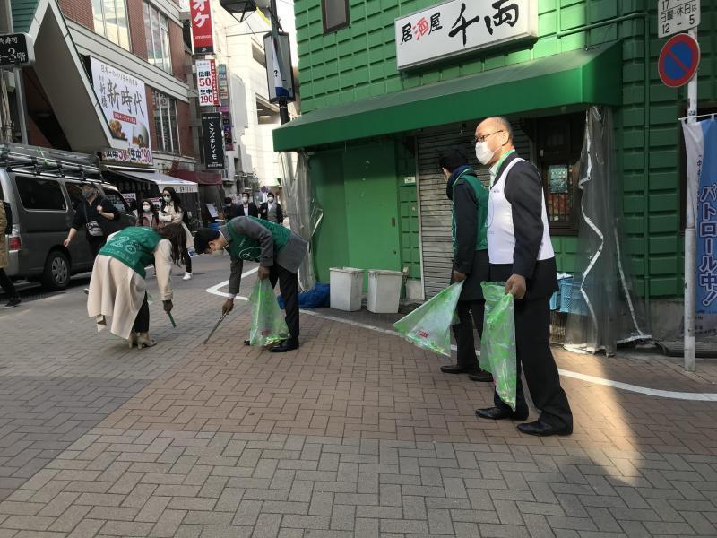 第28回　渋谷道玄坂チーム地域清掃画像