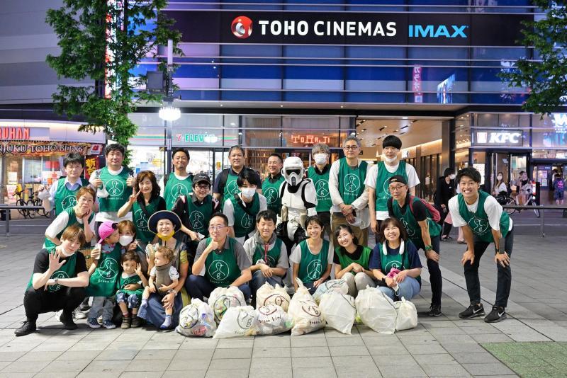 7月3日 歌舞伎町お掃除画像
