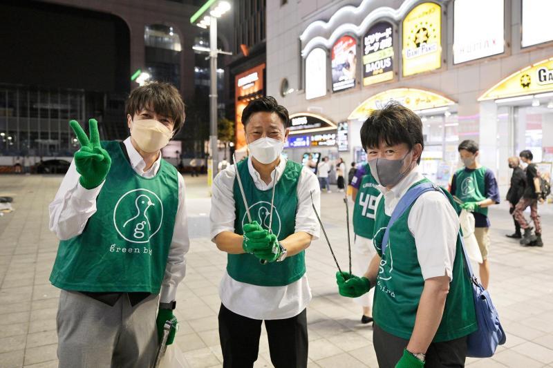 9月5日歌舞伎町お掃除画像