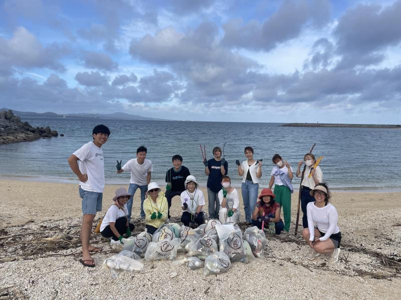【沖縄】21世紀ビーチ掃除画像