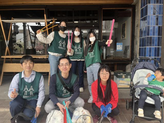 4月！土岐川沿い清掃！