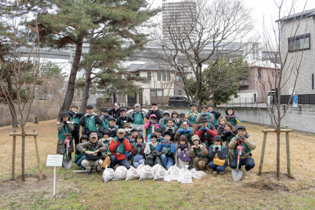 mineo green project in 舞子公園