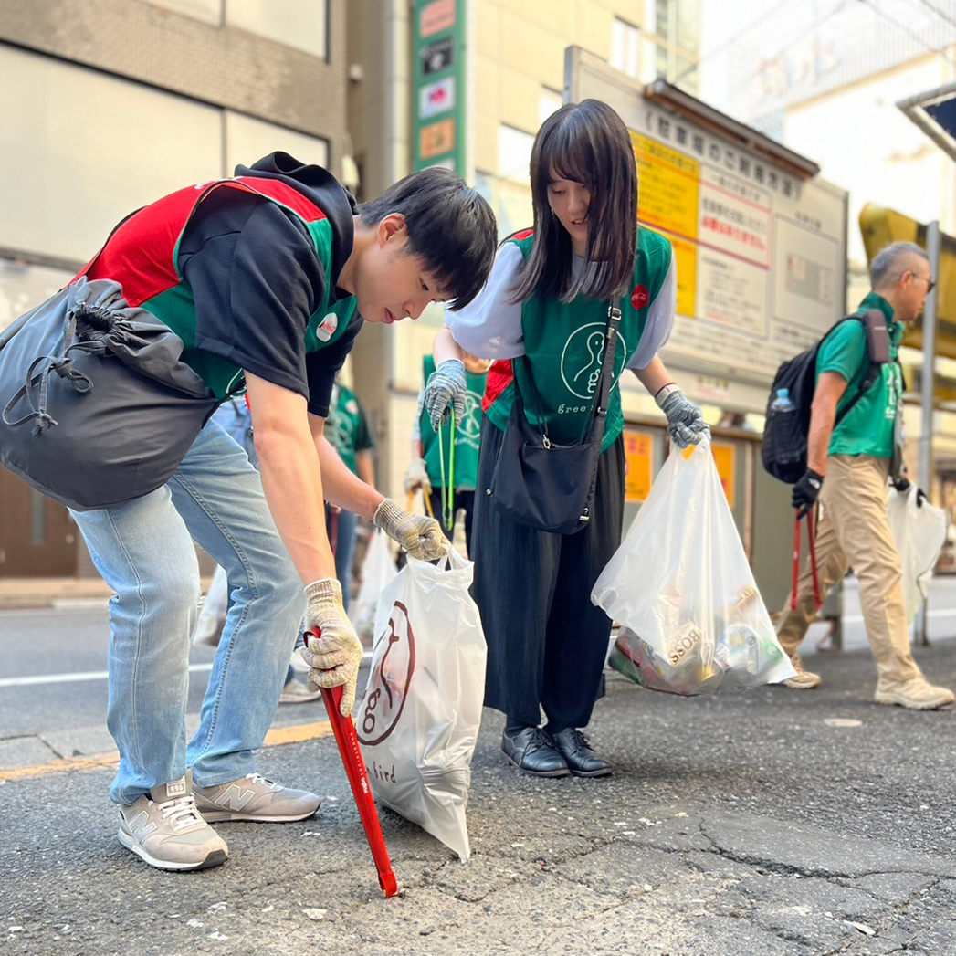 秋晴れの定例おそうじ☀️