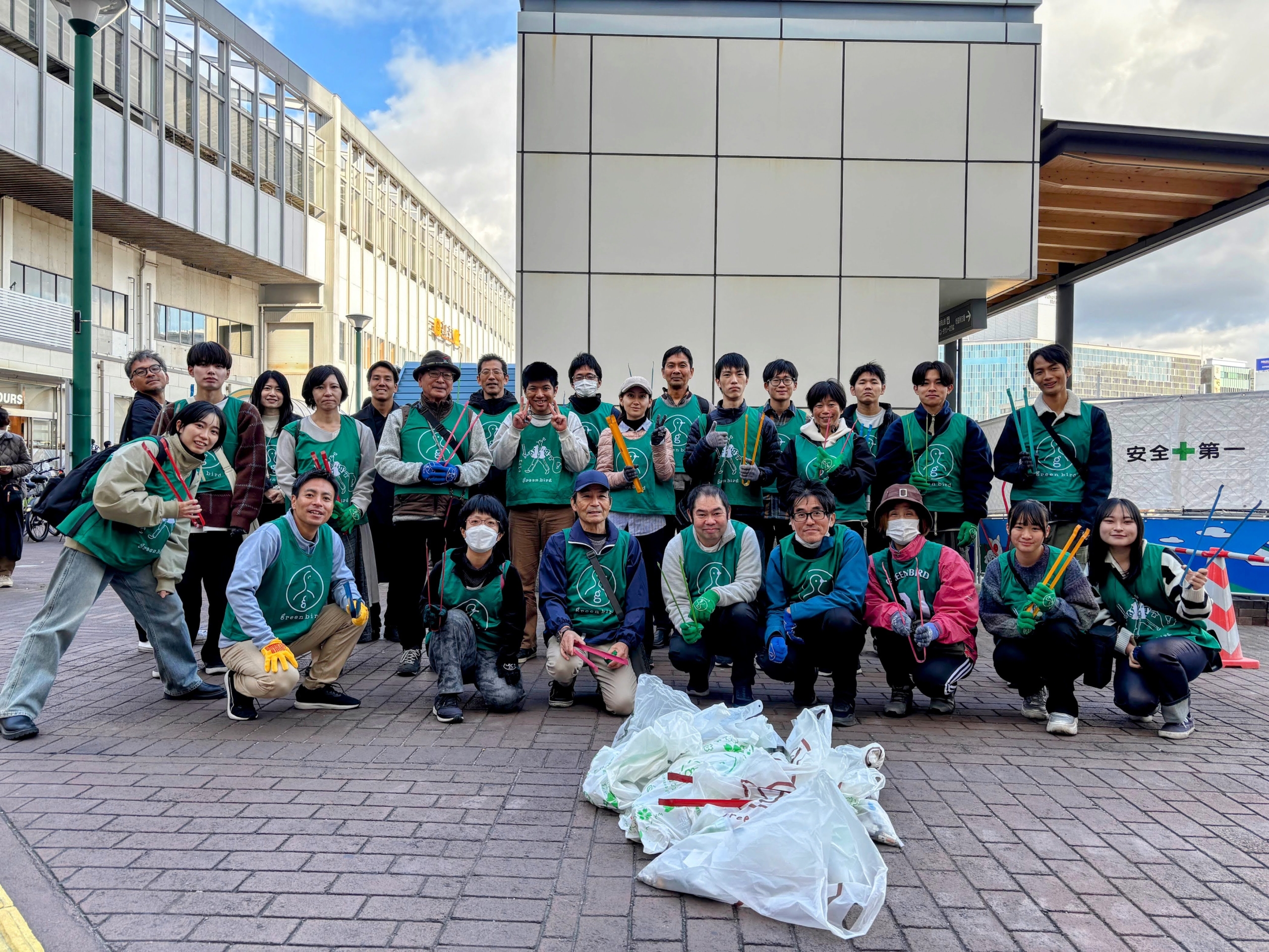 第543回　冬の足音！岡山駅おそうじ