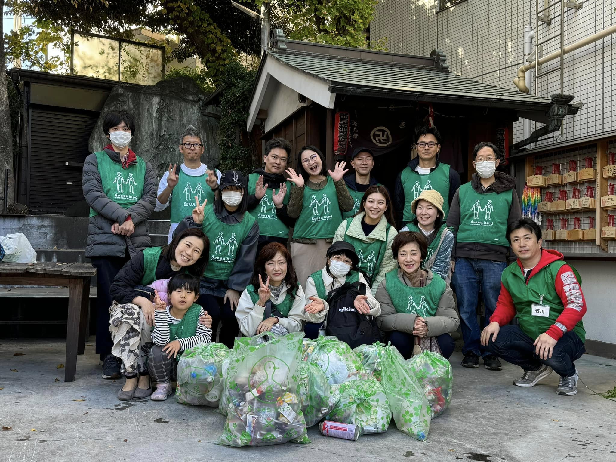 12月の西早稲田お掃除