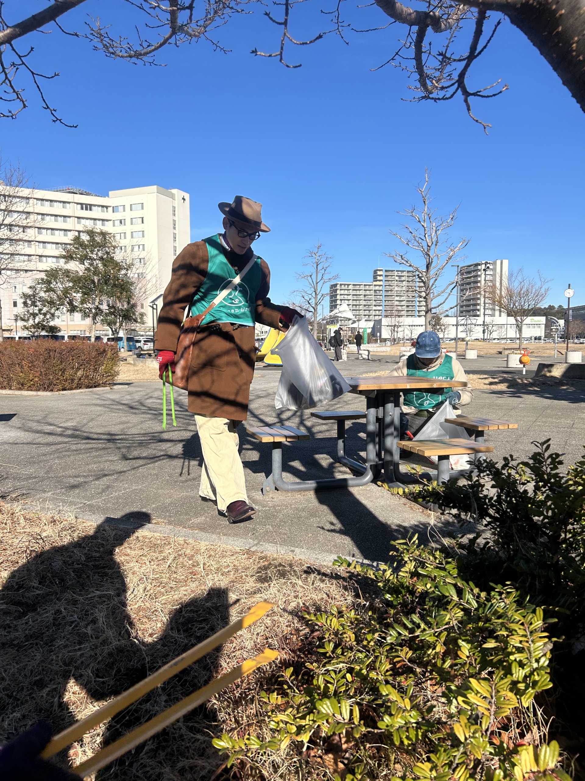 大寒波が来ているのにポカポカ陽気