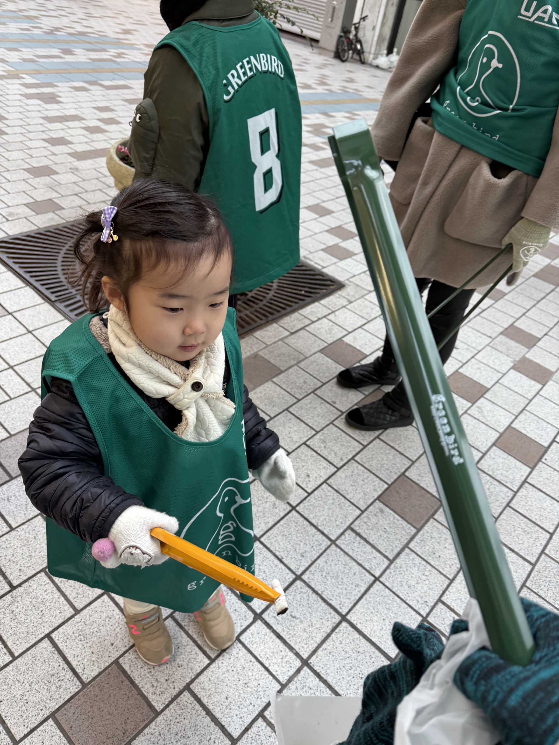 1月朝のおそうじ